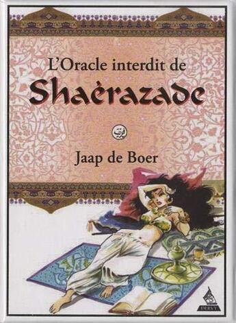 Couverture du livre « L'oracle interdit de Shaèrazade » de Jaap De Boer aux éditions Dervy