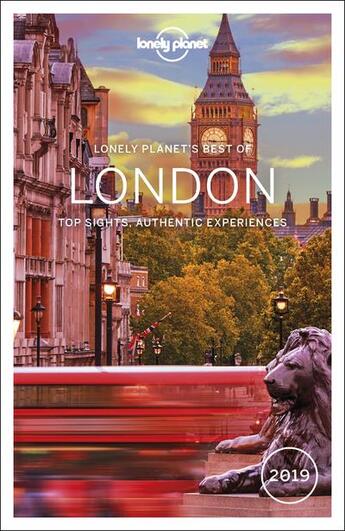 Couverture du livre « Best of London (3e édition) » de Collectif Lonely Planet aux éditions Lonely Planet France