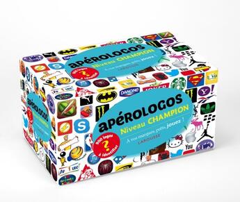 Couverture du livre « Apéro logos niveau champion » de  aux éditions Larousse