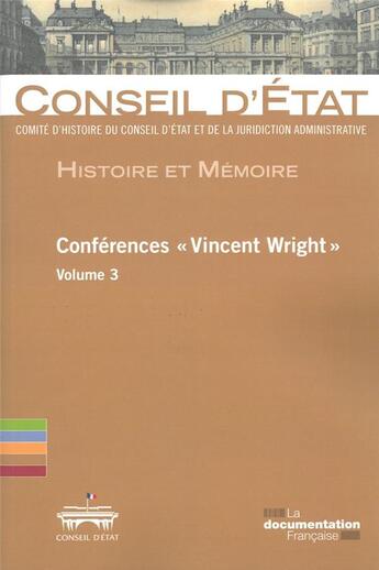 Couverture du livre « Conférences 