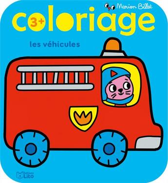 Couverture du livre « Coloriage M.Billet Vehicules » de  aux éditions Lito