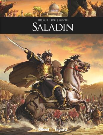 Couverture du livre « Saladin » de Mathieu Mariolle et Loiseau et Roberto Meli aux éditions Glenat