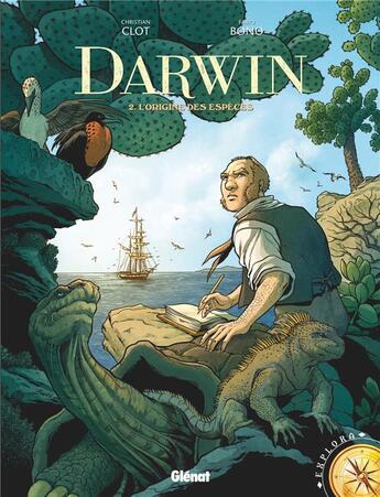 Couverture du livre « Darwin Tome 2 ; l'origine des espèces » de Fabio Bono et Christian Clot aux éditions Glenat