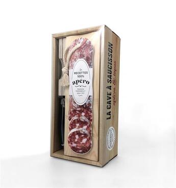 Couverture du livre « Coffret la cave à saucisson » de  aux éditions Marabout