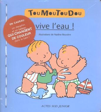 Couverture du livre « Vive l'eau ! » de Jean-Benoit Durand aux éditions Actes Sud