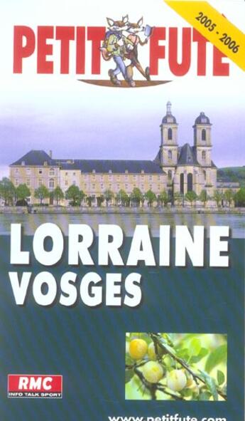 Couverture du livre « LORRAINE VOSGES (édition 2005/2006) » de Collectif Petit Fute aux éditions Le Petit Fute