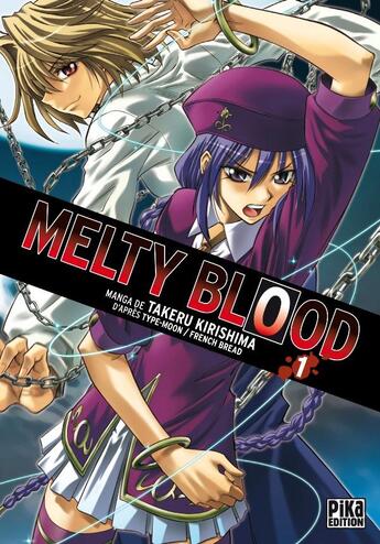 Couverture du livre « Melty blood Tome 1 » de Takeru Kirishima et Type-Moon aux éditions Pika