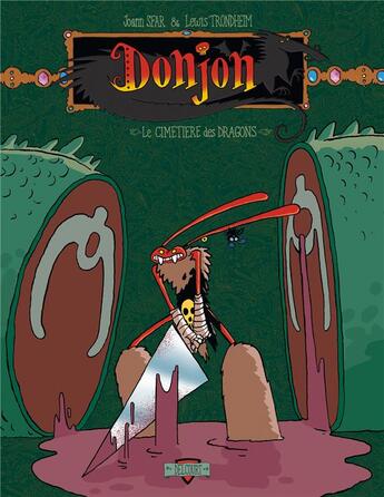 Couverture du livre « Donjon Crépuscule t.1 : 101, le cimetière des dragons » de Joann Sfar et Lewis Trondheim aux éditions Delcourt