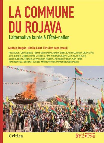 Couverture du livre « La commune du Rojava » de Stephe Bouquin aux éditions Syllepse