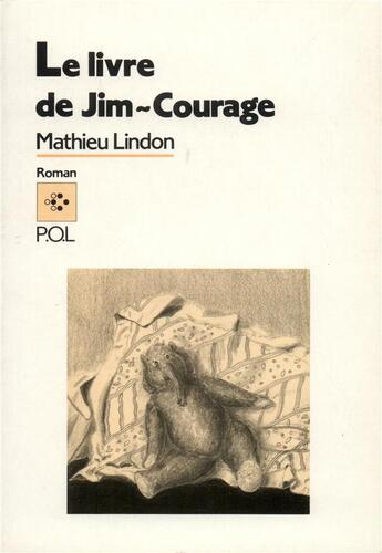 Couverture du livre « Le livre de Jim Courage » de Mathieu Lindon aux éditions P.o.l