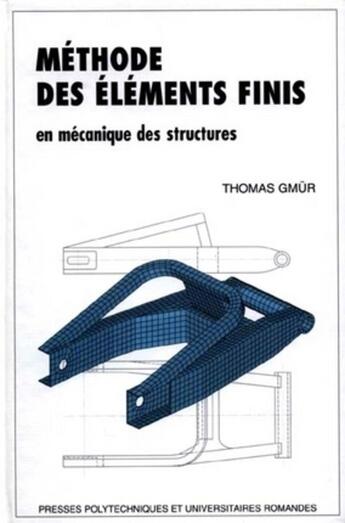 Couverture du livre « Meth elements finis meca » de Gmur aux éditions Ppur