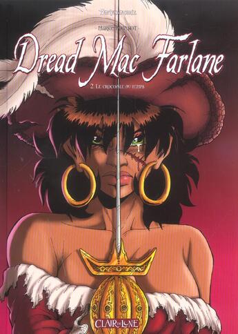 Couverture du livre « Dread mac farlane t2 - crocodile du temps » de Poinsot/Poinsot aux éditions Clair De Lune