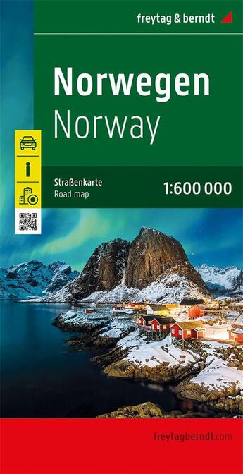 Couverture du livre « Norvege » de  aux éditions Freytag Und Berndt