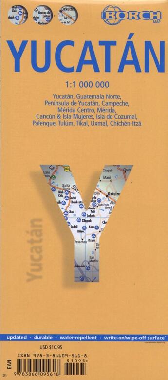 Couverture du livre « Yucatàn (édition 2007) » de  aux éditions Borch Gmbh