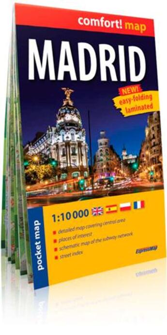 Couverture du livre « Madrid » de  aux éditions Expressmap