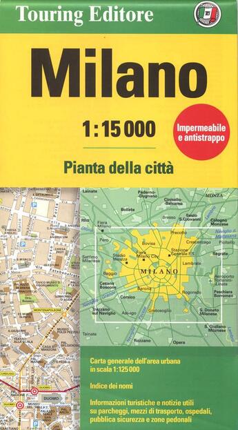 Couverture du livre « **milano (milan) » de  aux éditions Tci