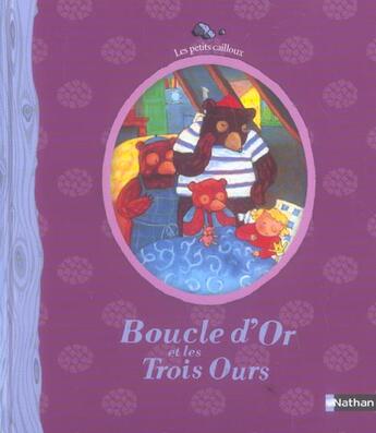 Couverture du livre « Boucle d'or et les trois ours » de Charlotte Roderer aux éditions Nathan