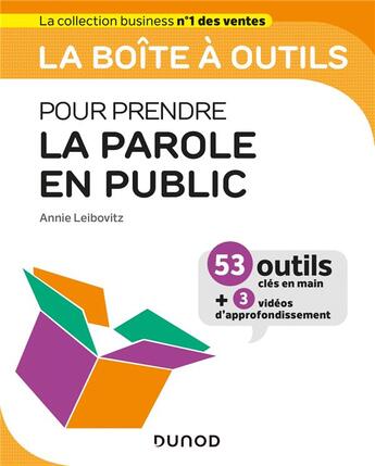 Couverture du livre « La boîte à outils : pour prendre la parole en public » de Annie Leibovitz aux éditions Dunod