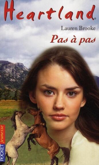 Couverture du livre « Heartland T.32 ; pas à pas » de Lauren Brooke aux éditions Pocket Jeunesse