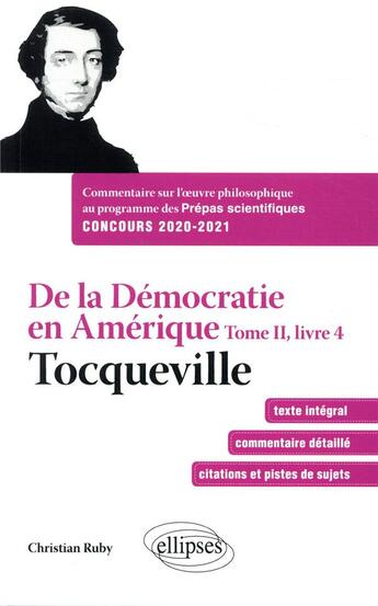 Couverture du livre « Commentaire sur l'oeuvre philosophique au programme des prépas scientifiques ; 1re et 2e années » de Christian Ruby aux éditions Ellipses