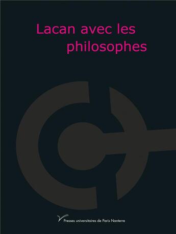 Couverture du livre « Archive - lacan avec les philosophes » de Major/Nancy/Derrida aux éditions Pu De Paris Nanterre