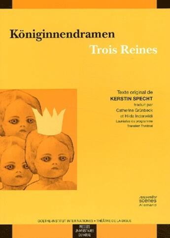 Couverture du livre « Königlinnendramen trois reines » de Specht K aux éditions Pu Du Midi