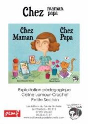 Couverture du livre « Fichier Ps Chez Maman Chez Papa » de Lamour Crochet aux éditions Pemf