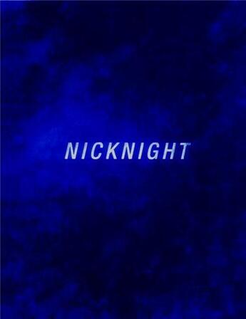 Couverture du livre « Nick knight nicknight » de Nick Knight aux éditions Schirmer Mosel