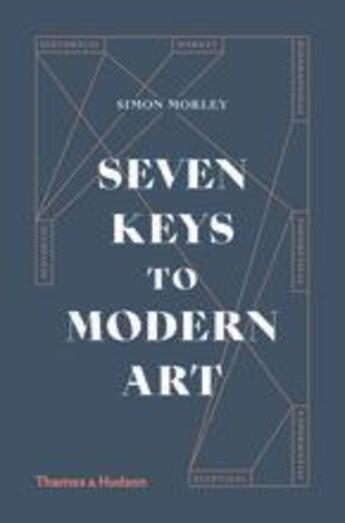 Couverture du livre « Seven keys to modern art » de Simon Morley aux éditions Thames & Hudson