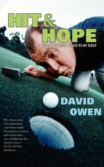 Couverture du livre « Hit & Hope » de David Owen aux éditions Simon & Schuster