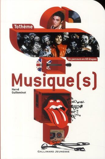 Couverture du livre « Musique(s) » de Herve Guilleminot aux éditions Gallimard-jeunesse