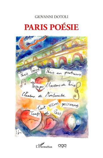 Couverture du livre « Paris poésie » de Giovanni Dotoli aux éditions L'harmattan