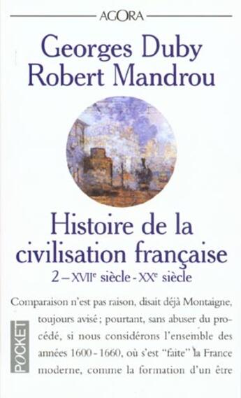 Couverture du livre « Du moyen age au xvi siecle - tome 1 » de Robert Mandrou aux éditions Pocket