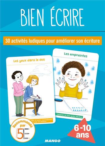 Couverture du livre « Bien ecrire » de Rebecca Gontier aux éditions Mango