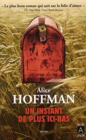 Couverture du livre « Un instant de plus ici-bas » de Hoffman-A aux éditions Archipel