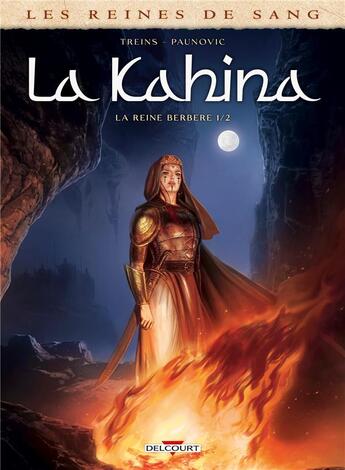 Couverture du livre « Les reines de sang - Kahina, la reine berbère Tome 1 » de Dragan Paunovic et Simon Treins aux éditions Delcourt