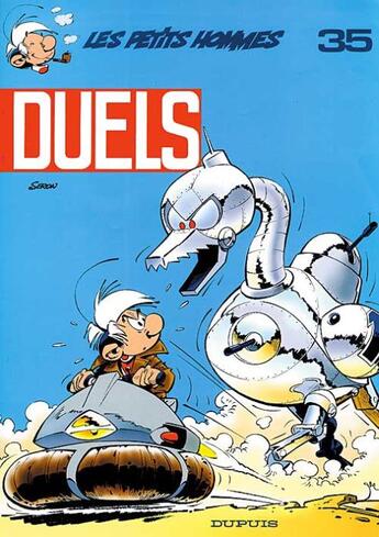 Couverture du livre « Les Petits Hommes Tome 35 : duels » de Pierre Seron aux éditions Dupuis