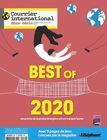 Couverture du livre « Courrier international hs n 80 best of - novembre 2020 » de  aux éditions Courrier International