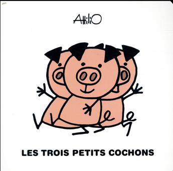 Couverture du livre « Les trois petits cochons » de Cassinelli aux éditions Gallimard-jeunesse