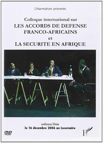 Couverture du livre « Accords De Defense Franco-Africains ( Dvd ) » de Bourgi Major/Tshyemb aux éditions L'harmattan
