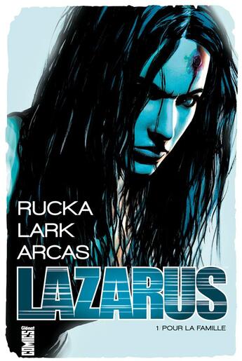 Couverture du livre « Lazarus Tome 1 : pour la famille » de Greg Rucka et Santiago Arcas et Michael Lark aux éditions Glenat Comics