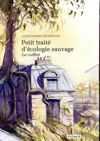 Couverture du livre « Petit traité d'écologie sauvage ; coffret t.1 et t.2 » de Alessandro Pignocchi aux éditions Steinkis