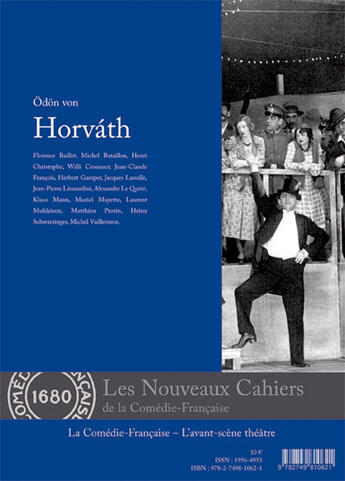 Couverture du livre « Odon Von Horvath » de  aux éditions Avant-scene Theatre