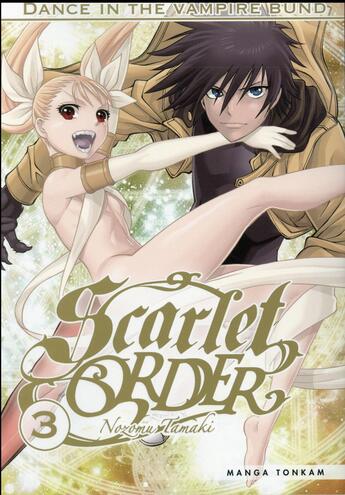 Couverture du livre « Dance in the vampire Bund - Scarlet order Tome 3 » de Nozomu Tamaki aux éditions Delcourt