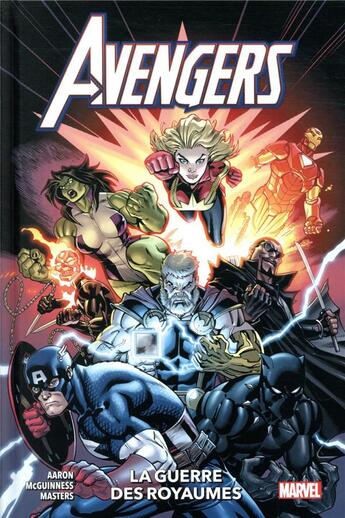 Couverture du livre « Avengers t.4 : la guerre des royaumes » de Jason Aaron et Ed Mcguinness aux éditions Panini