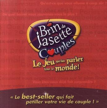 Couverture du livre « Brin de jasette couples ; le jeu qui fait parler tout le monde » de  aux éditions Prima