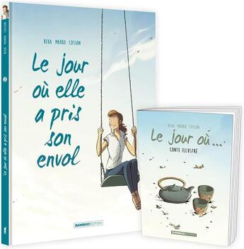 Couverture du livre « Le jour où... Tome 2 : le jour où elle a pris son envol » de Marko et Beka aux éditions Bamboo