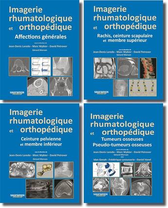 Couverture du livre « Imagerie rhumatologique et orthopédique : t.1 à t.4 » de Jean-Denis Laredo et Marc Wybier et David Petrover aux éditions Sauramps Medical