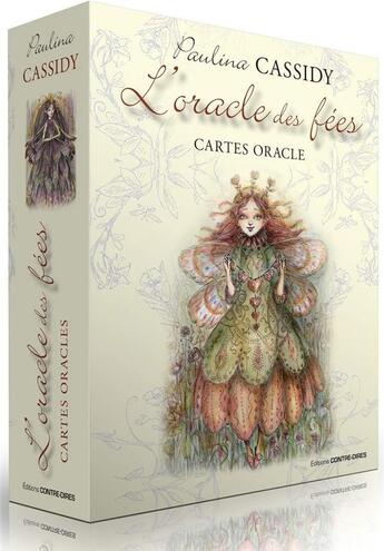 Couverture du livre « L'oracle des fées ; cartes oracles » de Paulina Cassidy aux éditions Contre-dires