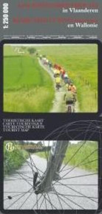 Couverture du livre « Lange afstands fietsroutes in Vlaanderen & Wallonië » de  aux éditions Ign Belge